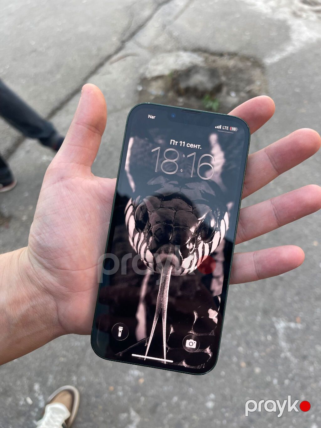 IPhone 13, 128 GB, Yaşıl, Barmaq izi, Face ID — Apple iPhone, Bakı (2)