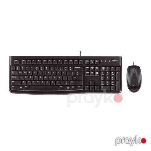 Logitech Desktop MK120 - N/A - RUS - USB - N/A - EER Black — Bakı