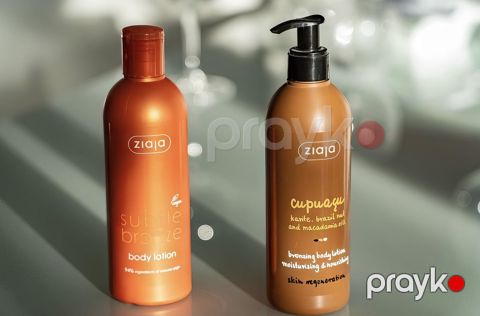 Bədən qulluğu dəsti Ziaja Subbtle & Cupuacu (bronzlaşdırıcı bədən üçün losyon + bronzlaşdırıcı bədən üçün losyon — Bakı