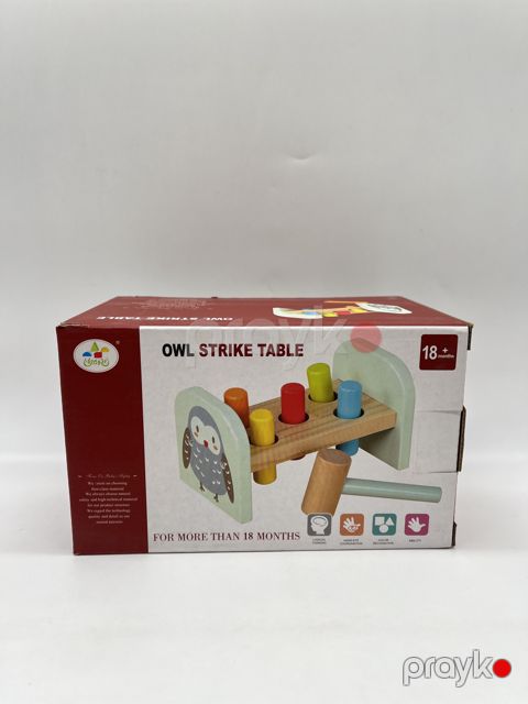 Taxta oyuncaq Owl Strike, 18+ ay — Bakı