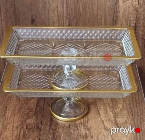 Tort və şiriniyyat qabı, Şüşə, Türkiyə — Bakı