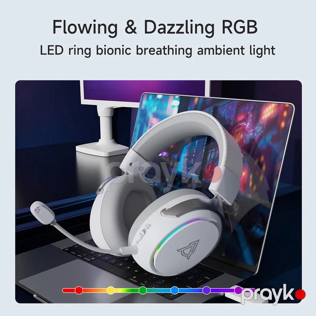 Ajazz AHM10 Max - White — Səs texnikası, Bakı (8)