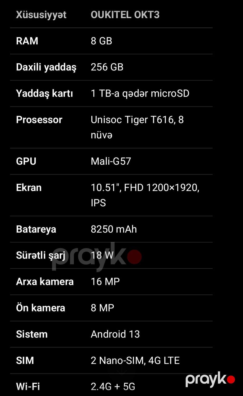 Digər planşetlər — Digər planşetlər, Sumqayıt (2)