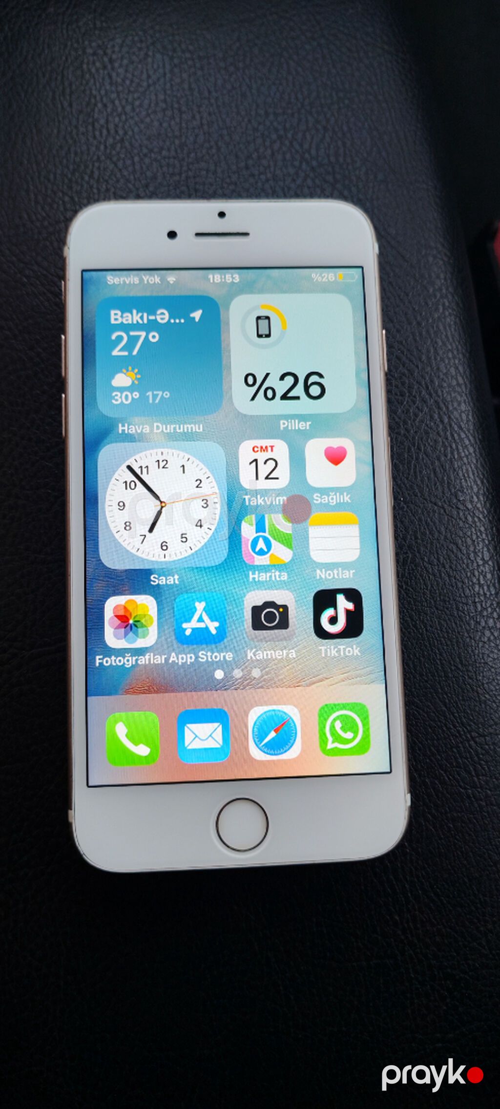 IPhone 7, 128 GB, Matte Gold, Barmaq izi — Apple iPhone, Kürdəmir (6)