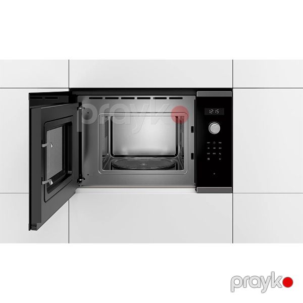 Quraşdırılan mikrodalğalı soba Bosch BFL524MS0 Black — Mallar, Bakı (3)