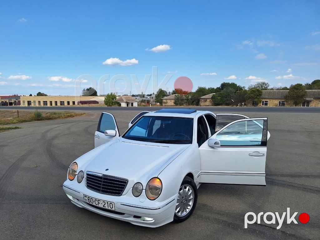 Mercedes E 280, 2.8 L, 1999 il, 342 000 km — Avtomobillər, Şəmkir (4)