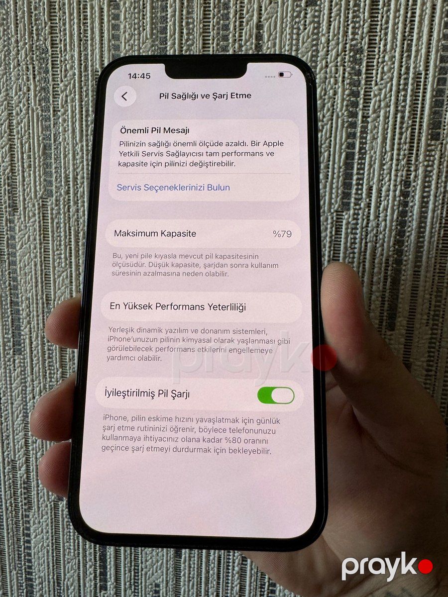 Apple iPhone 13 Midnight 128GB/4GB — Smartfonlar, Bakı (3)