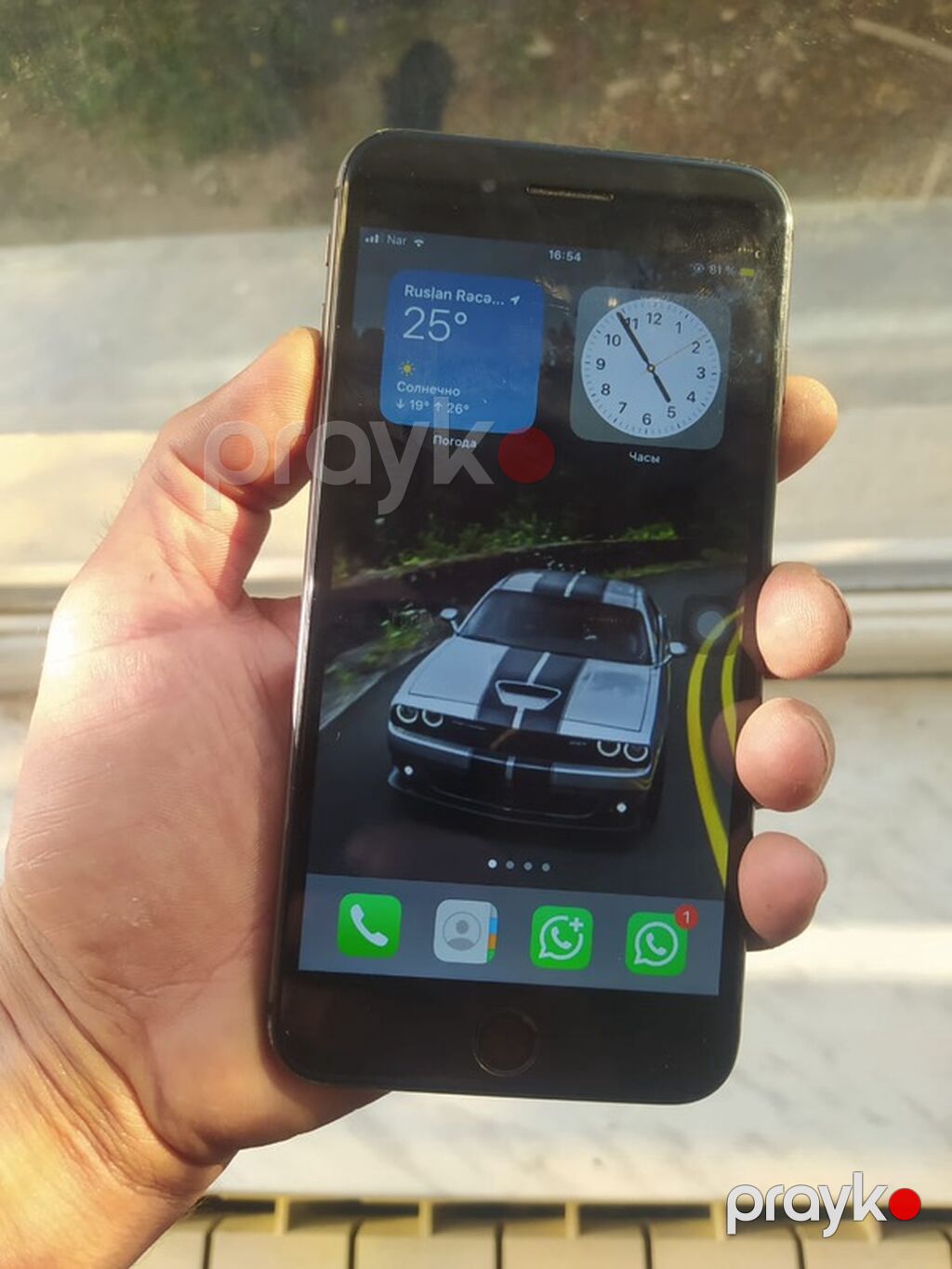 IPhone 7 Plus, Jet Black, Barmaq izi — Apple iPhone, Bakı (2)