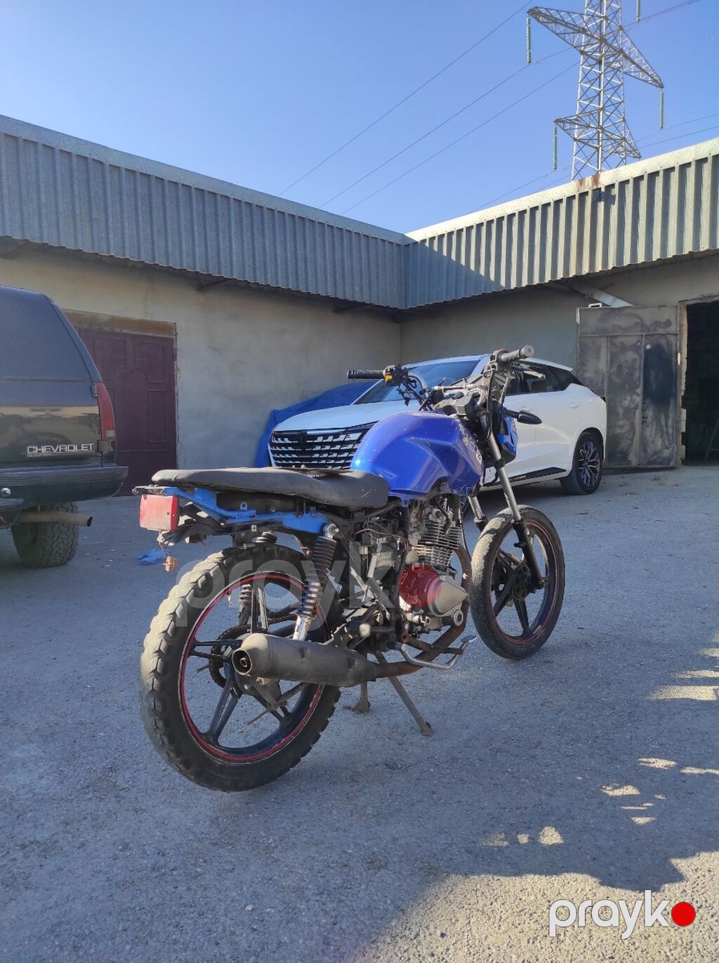 Salam hər kəsə. 150cc motosiklet satılır. Mühərriki salamatdır, heç — Motosikletlər, Bakı (2)