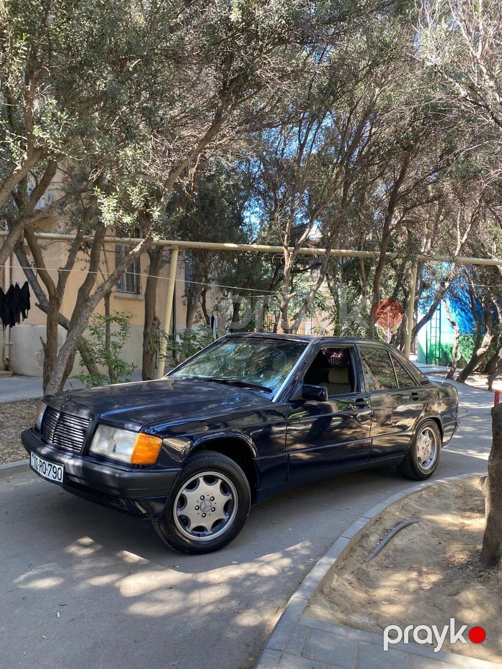 Mercedes-Benz 190 (W201): 2.3 l 1993 il Sedan 10-RO-790 — Avtomobillər, Qusar (9)