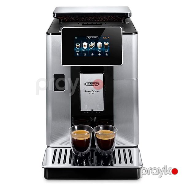 Qəhvədəmləyən DeLonghi ECAM610.75.MB Silver — Mallar, Bakı (5)