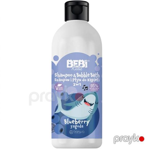 Uşaq üçün şampun Barwa Bebi Kids, qaragilə, 500 ml — Bakı