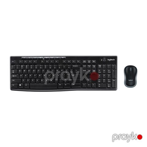 Logıtech Wireless Combo MK270 - Russian layout Black — Bakı