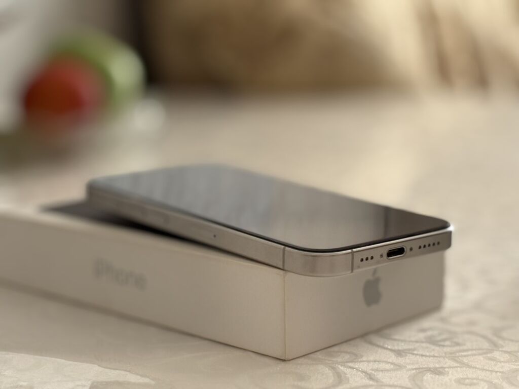 128 GB, Gümüşü, Face ID — Apple iPhone, Bakı (2)
