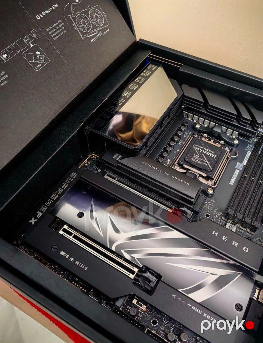 Ana plata Crosshair X870E Hero — Kompüterlər və noutbuklar, Bakı (2)