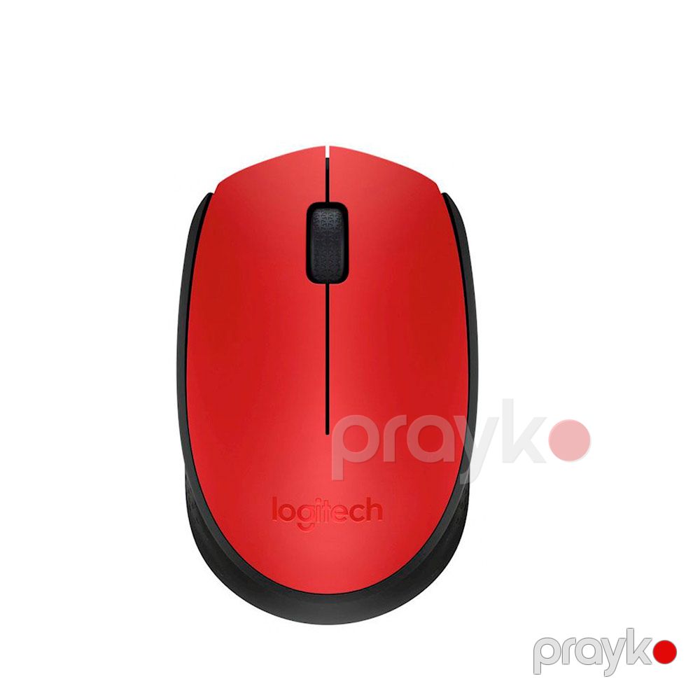 Mouse Logitech M171 Wireless Red — Klaviaturalar və siçanlar, Bakı (3)