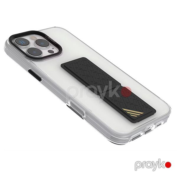 Levelo Graphia IMD Silicone Grip Case For iPhone 16 Pro Max (LVLGIS16PMBK) Black — Mallar, Bakı (2)