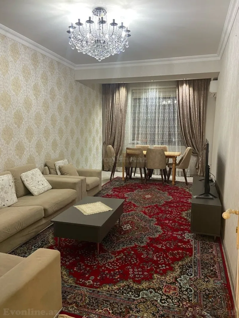 Kirayə verilir 2 otaqlı Mənzil Yeni tikili 110 m² Bakı, Nərimanov r., Nəriman Nərimanov m — Mənzil, Bakı (3)
