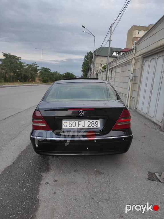Mercedes C 200, 1.8 L, 2003 il, 335 000 km — Avtomobillər, Bakı (3)