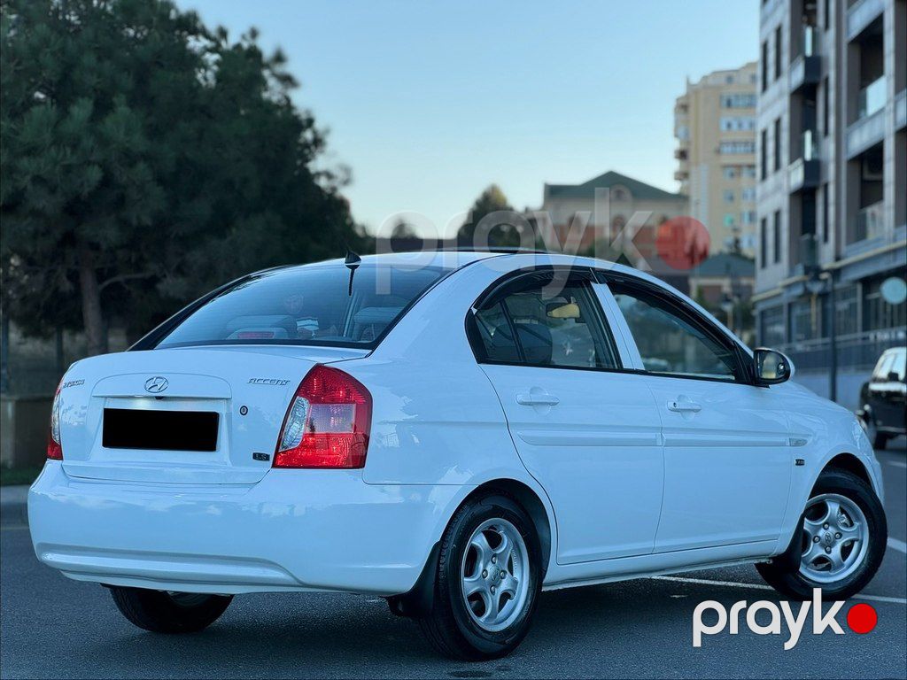 Hyundai Accent, 1.6 L, 2006 il, 190 000 km — Avtomobillər, Bakı (10)