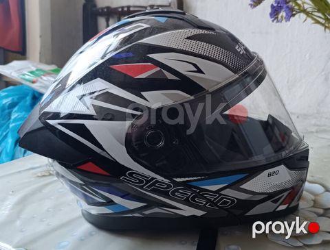Moto dəbilqə – Sasıque B20, “Speed” dizaynlı - Tip: Modular/çənə — Bakı