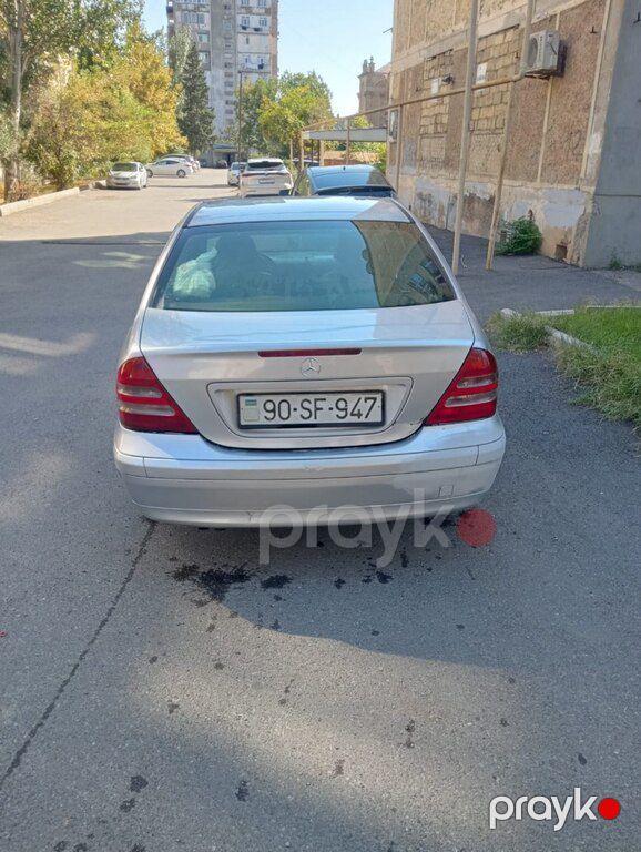 Mercedes C 230, 1.8 L, 2002 il, 200 000 km — Avtomobillər, Bakı (3)