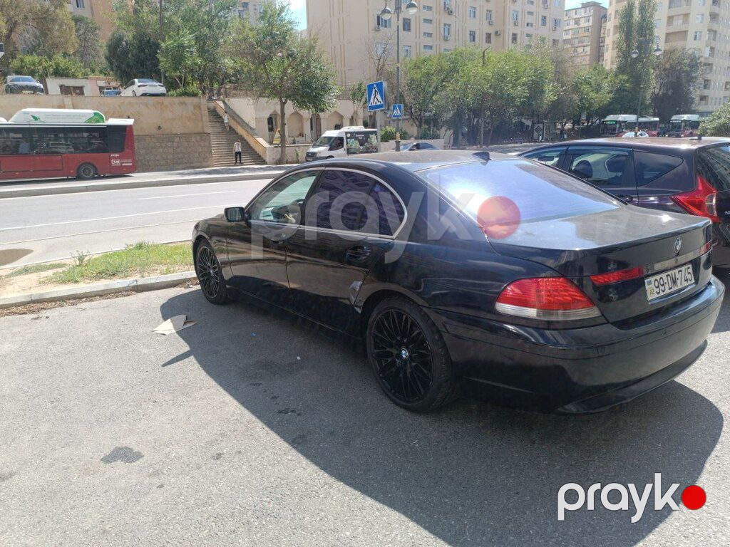 BMW 745, 4.4 L, 2001 il, 300 000 km — Avtomobillər, Bakı (7)
