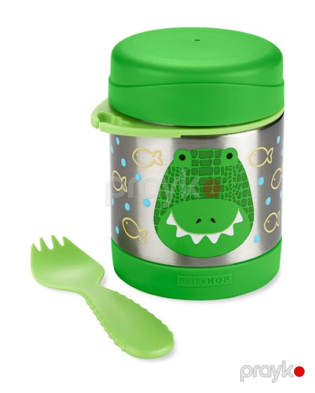 Qida termosu Skip Hop Zoo Timsah, paslanmayan polad, rəngbərəng, 325 ml — Mallar, Bakı (2)