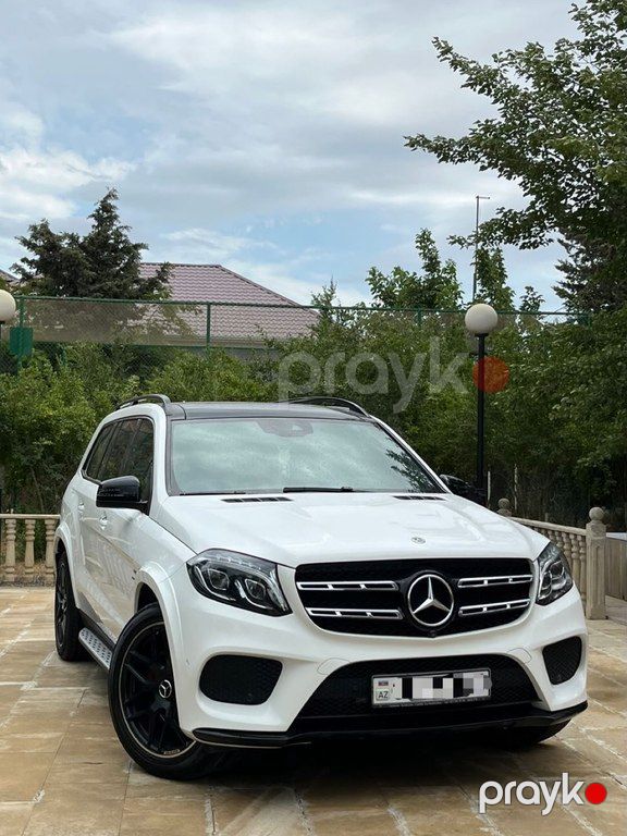 Mercedes GLS 400 4MATIC, 3.0 L, 2017 il, 204 000 km — Avtomobillər, Bakı (4)
