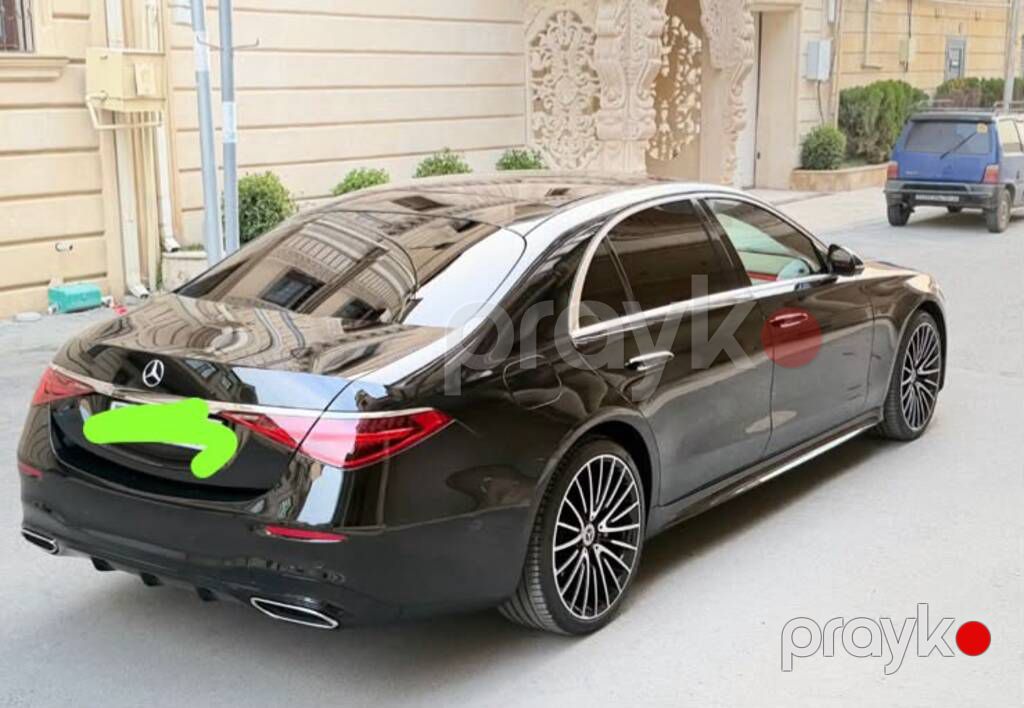 Mercedes S 350 d, 2.9 L, 2022 il, 58 000 km — Avtomobillər, Bakı (3)