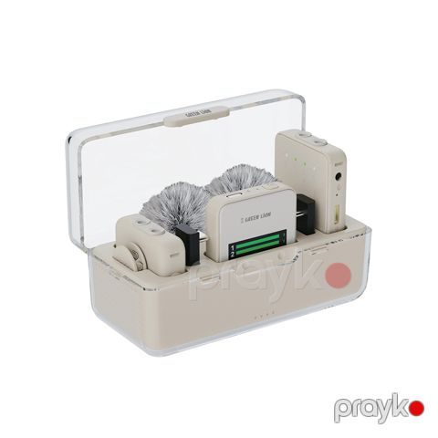 Green Lion GLM - Professional Wireless Mic - White Ağ — Bakı