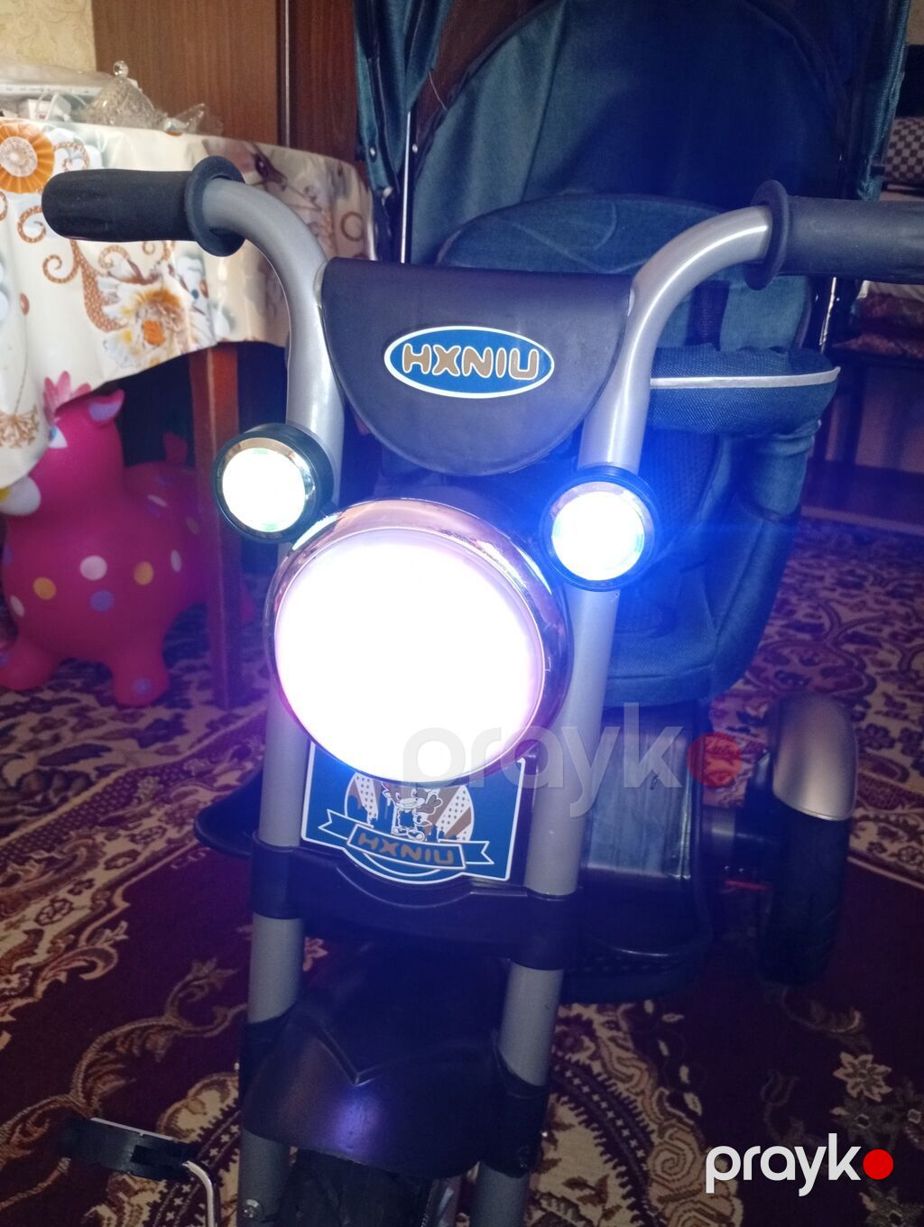 Uşaq üçtəkərli velosipedi – Hxnıu brendi - 3 təkərli konstruktor: iri — Uşaq velosipedləri, Güzdək (2)