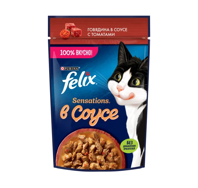Felix, pomidor sousunda mal əti ilə, 75 q — Bakı