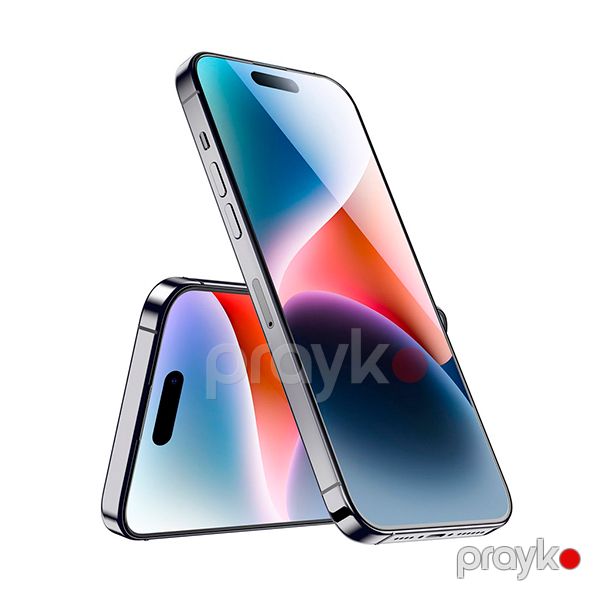 Green Lion 3D Corning Pro Screen Protector for iPhone 15 Pro Max - Clear Şəffaf — Mallar, Bakı (3)