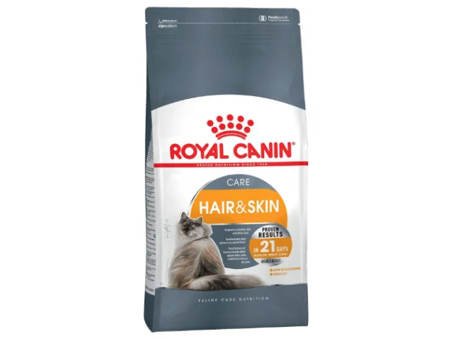 Royal Canin Hair Skin quru qida üçün sağlamlıq dəri və xəz 400 g — Zoo.az — Pişiklər