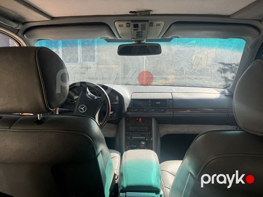 Mercedes-Benz S-Class W140 sedan - Korpus: qara rəng, klassik W140 — Avtomobillər, Saray (8)