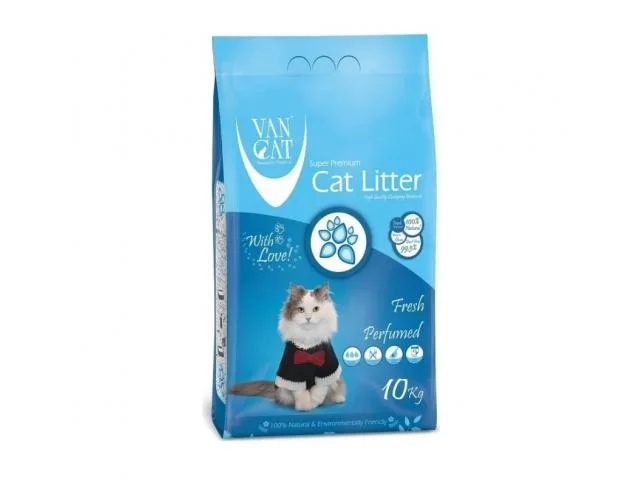 Van Cat Fresh yaz təravəti ətirli topalaşan pişik qumu, 10 kq — Bakı