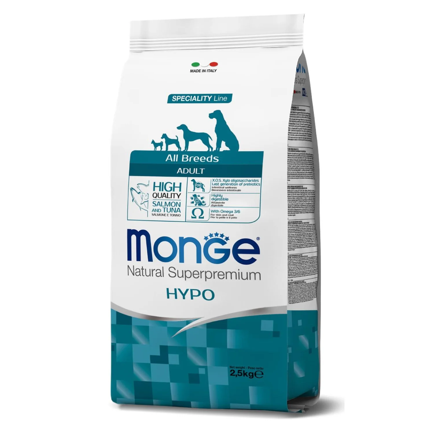 Monge Dog Special Hipoallergenik Quru İt Yemi Qızılbalıq və Tuna ilə 2.5 kq