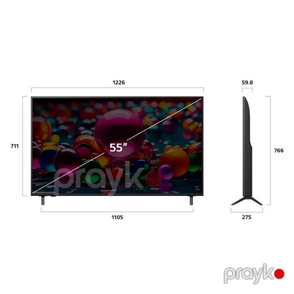 Televizor LG 55UA75009LA.ADKG Black — Televizorlar, Bakı (2)