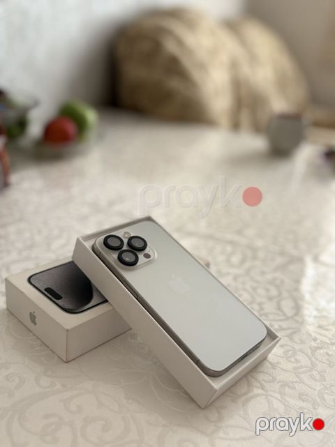 IPhone 15 Pro, 128 GB, Ağ, Sənədlərlə — Bakı