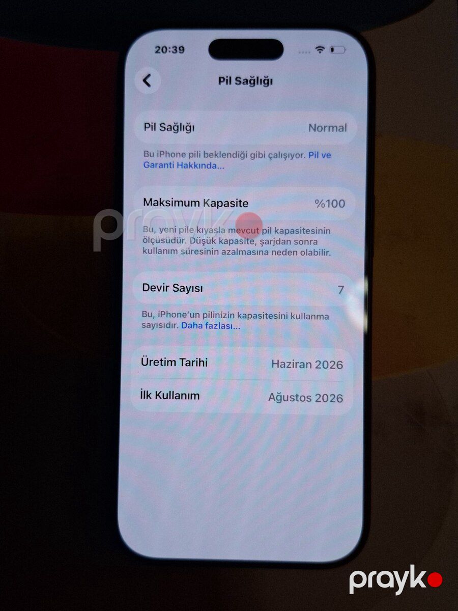 Apple iPhone 17 Pro Deep Blue 256GB/12GB — Smartfonlar, Bakı (2)