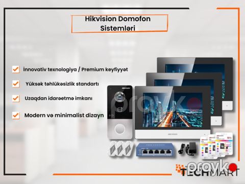 Hikvision Domofon — Bakı