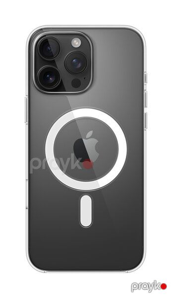 iPhone 16 Pro Max Clear Case with MagSafe, Model A3246 Clear — Bakı