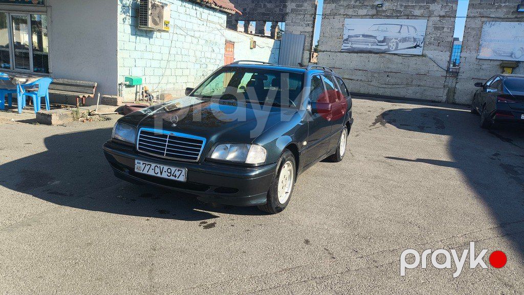 Mercedes C 200, 2.0 L, 1998 il, 400 000 km — Avtomobillər, Bakı (3)