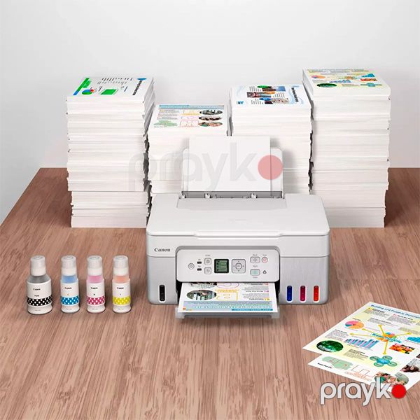 Printer Canon Pixma G3470 White Eum/emb Ağ — Mallar, Bakı (4)
