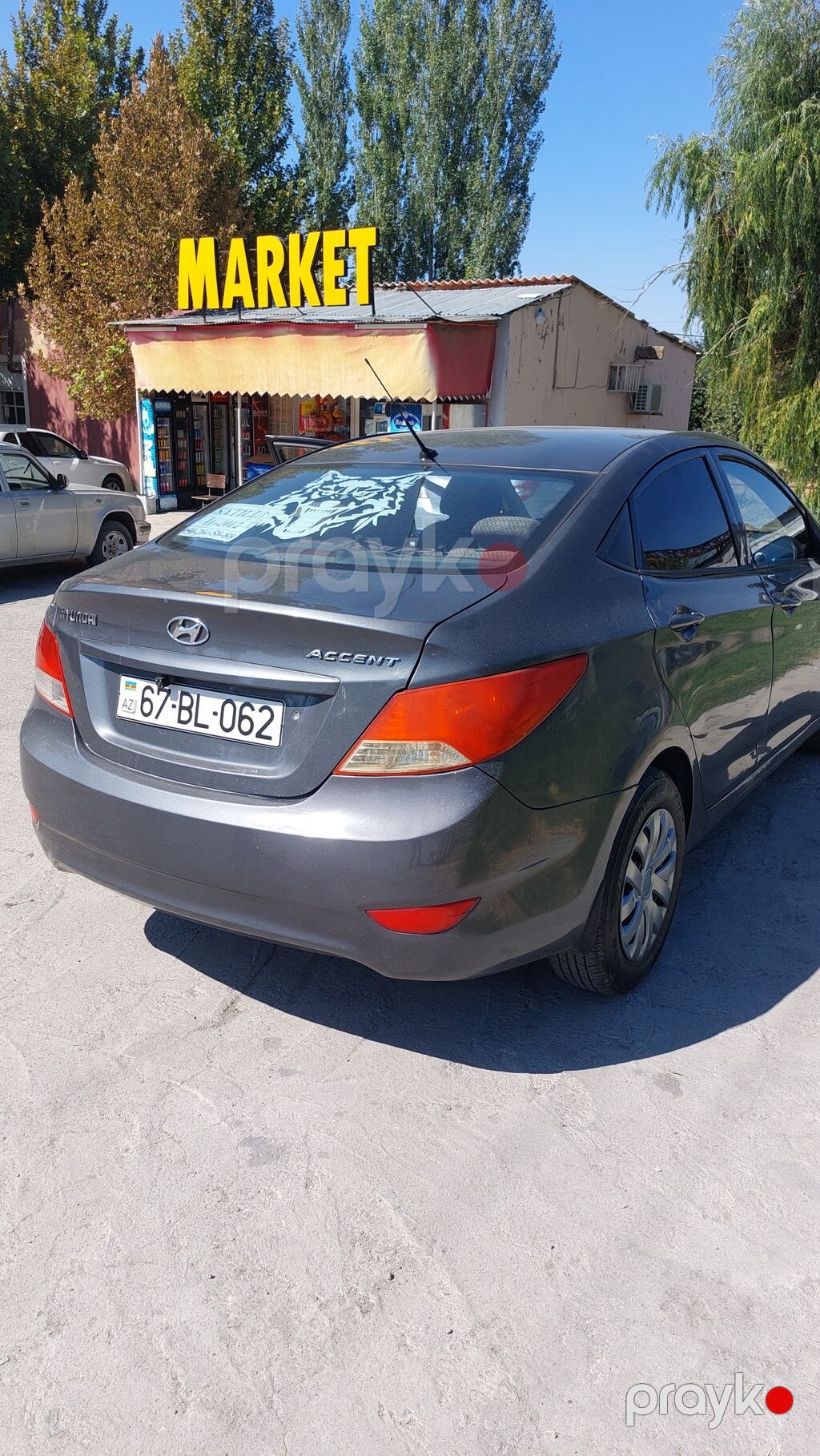 Hyundai Accent: 1.4 l 2012 il Sedan — Avtomobillər, Naxçıvan (4)
