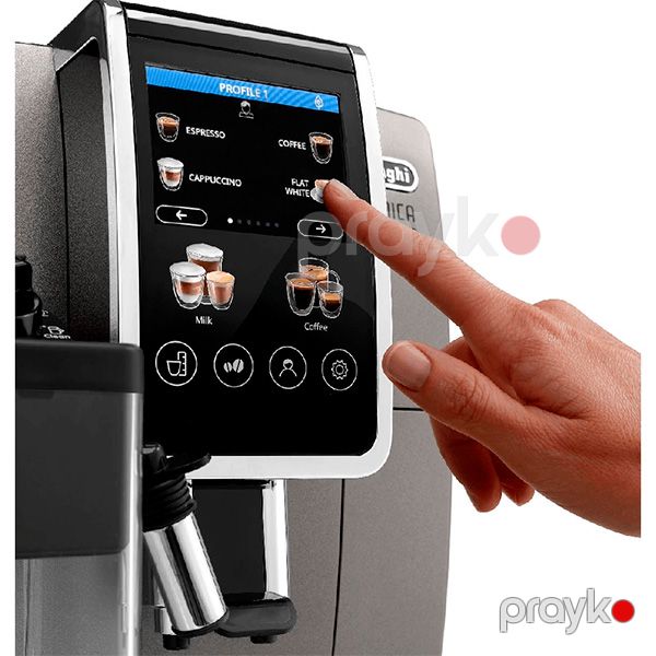 Qəhvədəmləyən DeLonghi ECAM380.95 TB Graphite Gray — Mallar, Bakı (5)