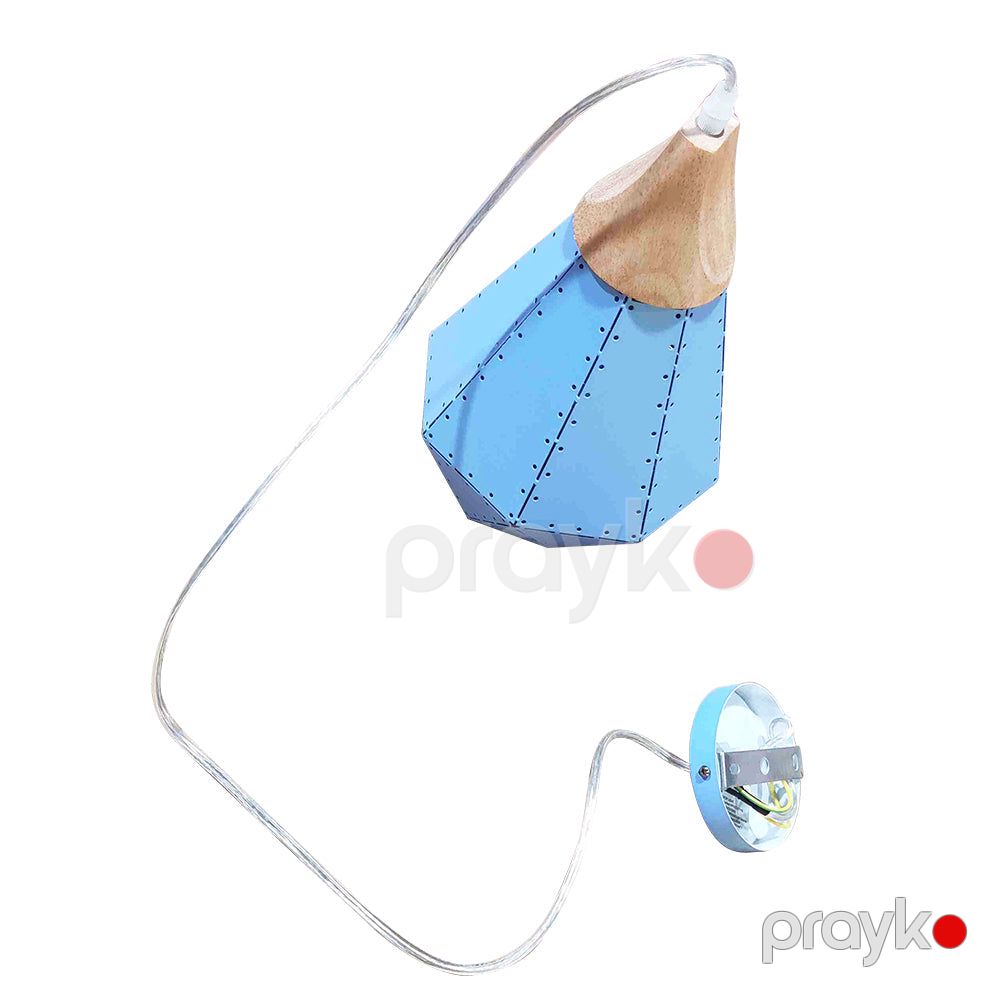 Sparkled asma çilçıraq 2 - li 100-240V E27 HP1023-2Y+B — İşıqlandırma, Bakı (3)