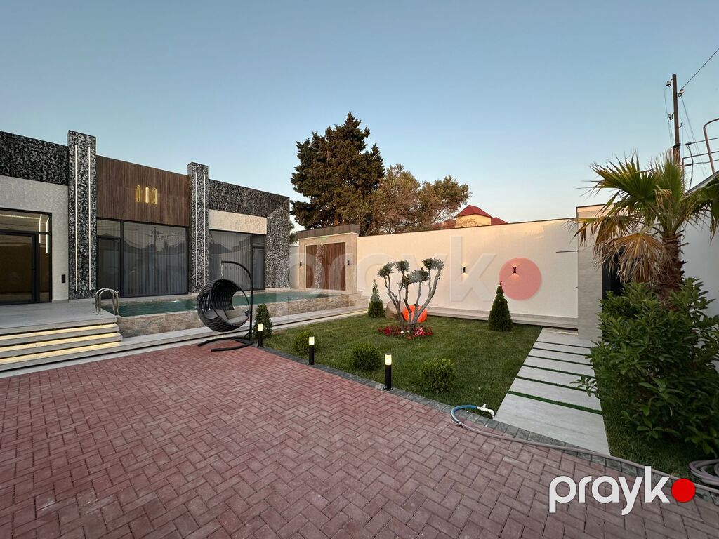 Satılır 5 otaqlı həyət evi/bağ evi 220 m² — Ev, villa, Bakı (2)