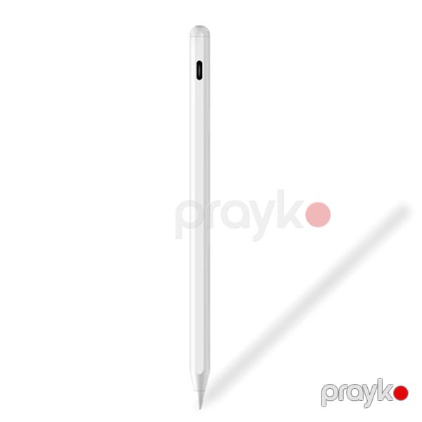 Powerology 1.5mm Tip Smart Apple iPad Pencil White — Mallar, Bakı (2)